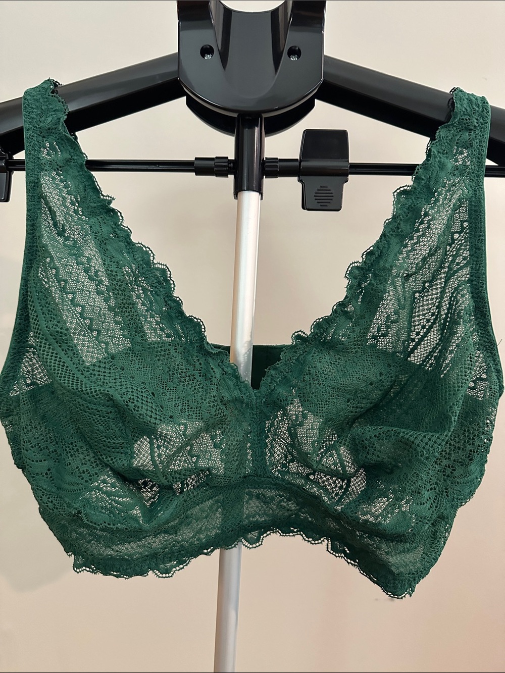 Auden Deep Green Lace Bralette